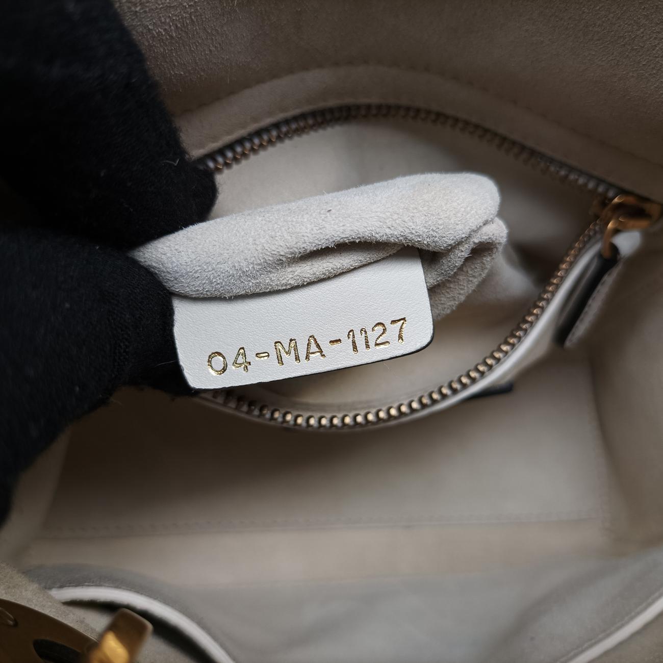 Niki de Saint Phalle Lady Dior White×multicolor Leather 04-MA-1127ニキ ドゥ サンファル レディ ディオール ホワイト×マルチカラー レザー 04-MA-1127