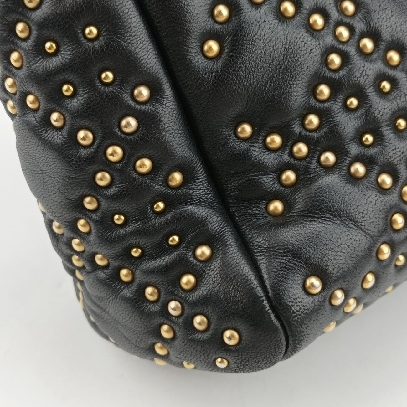 Lady Dior Black lambskin 28-MA-0117レディディオール ブラック ラムスキン 28-MA-0117