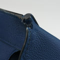 Medium Cannage Grained Blue Leather 01-RU-0166ミディアムカナージュグレイン ブルー レザー 01-RU-0166