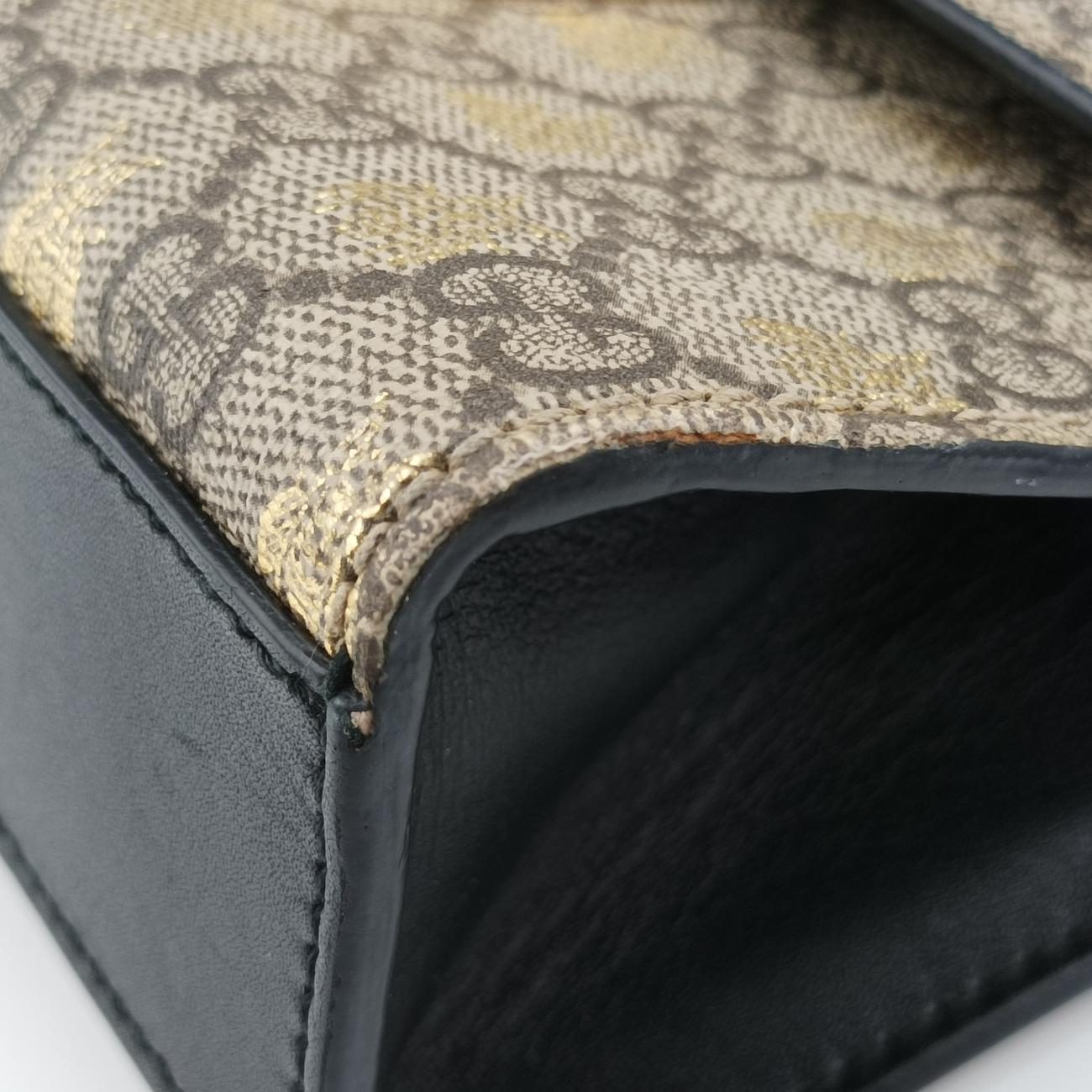 Padlock Brown PVC coated canvas 409487 E025251503パドロック ブラウン PVCコーティングキャンバス 409487 E025251503