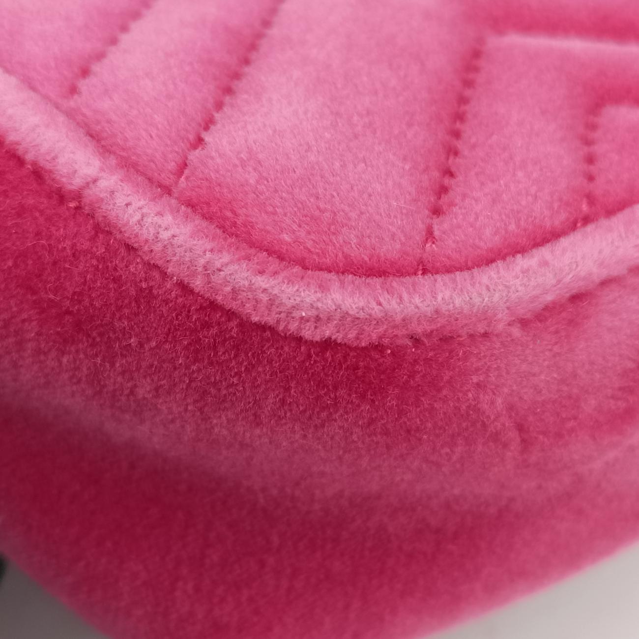 GG Marmont Pink velour 446744 A023545213GGマーモント ピンク ベロア 446744 A023545213
