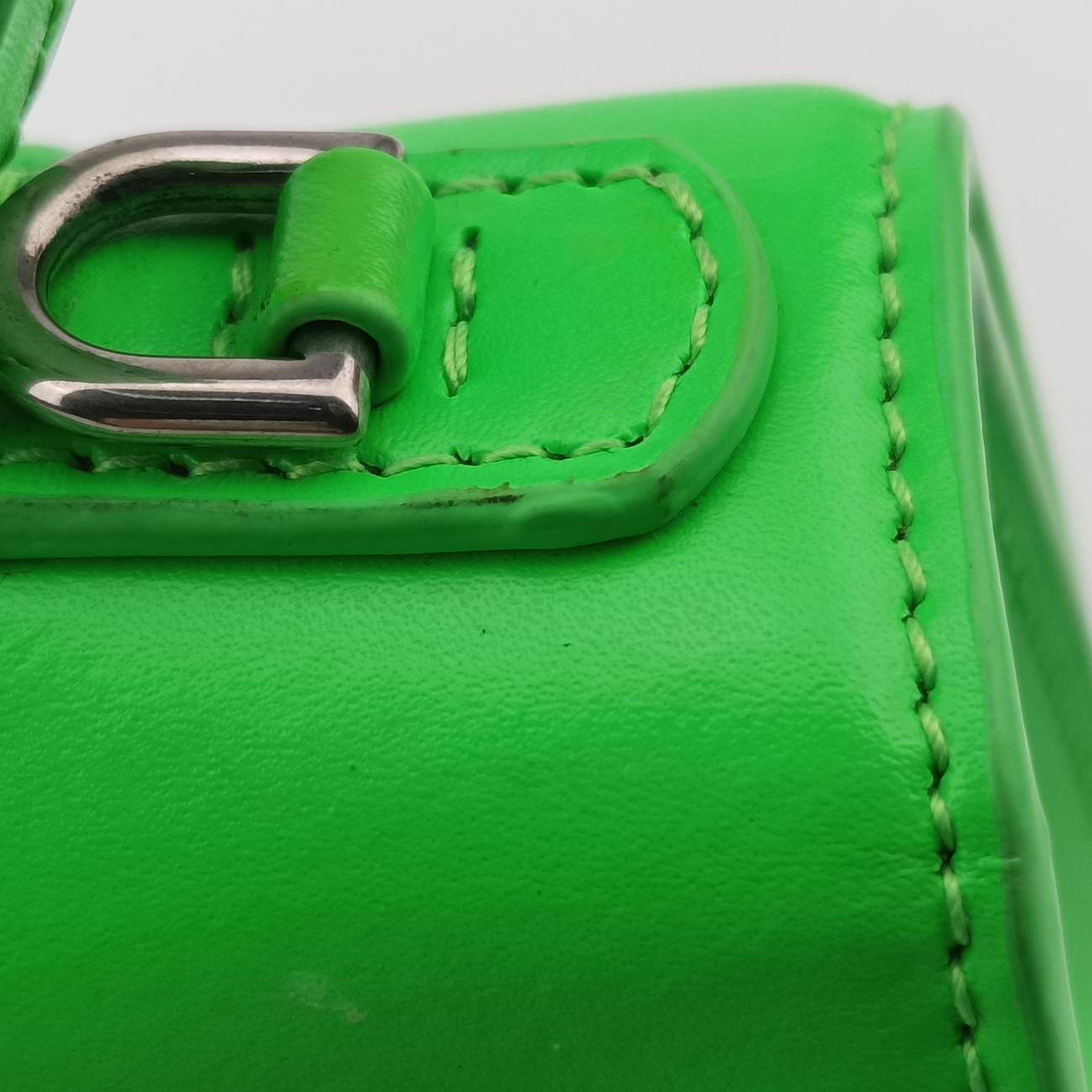 Hourglass Green×Black Leather 592833.3860.T.535269アワーグラス グリーン×ブラック レザー 592833.3860.T.535269