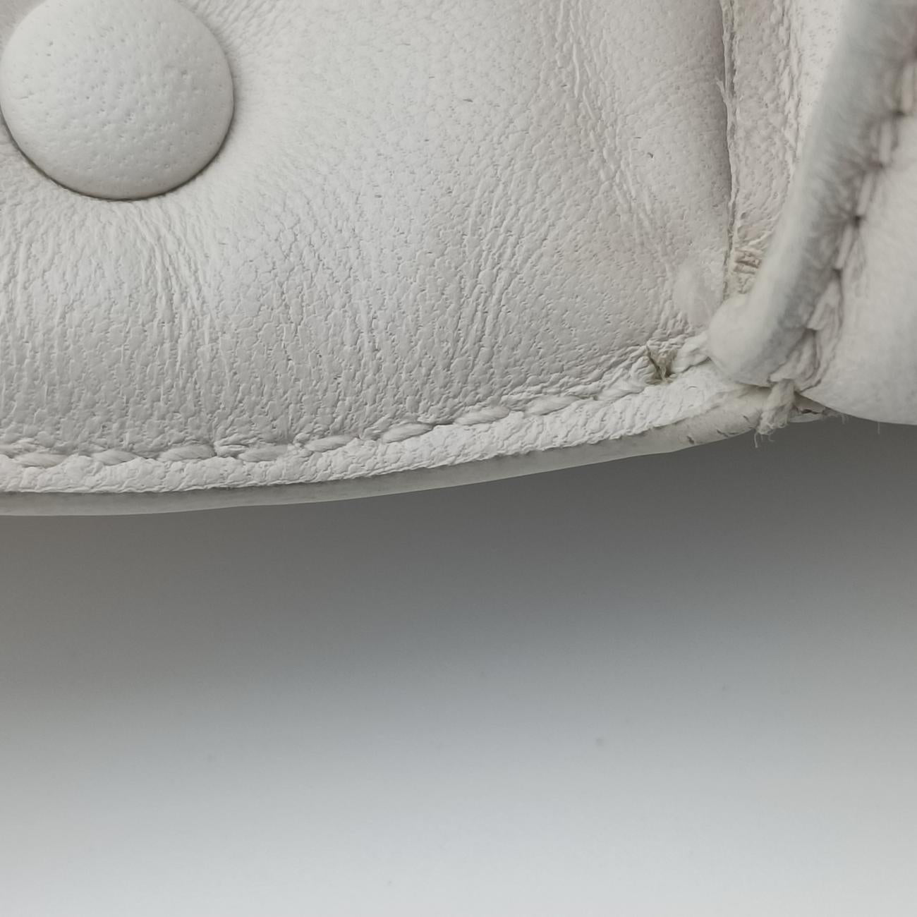 The Chain Cassette White lambskin B09341150Oザ チェーン カセット ホワイト ラムスキン B09341150O