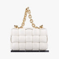 The Chain Cassette White lambskin B09341150Oザ チェーン カセット ホワイト ラムスキン B09341150O