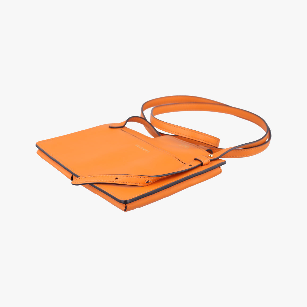 Mini Century Phone Case Orange Leather 8BS026-A5DY-193-0189バスティーン ミニ センチュリー フォンケース オレンジ レザー 8BS026 8BS026-A5DY-193-0189