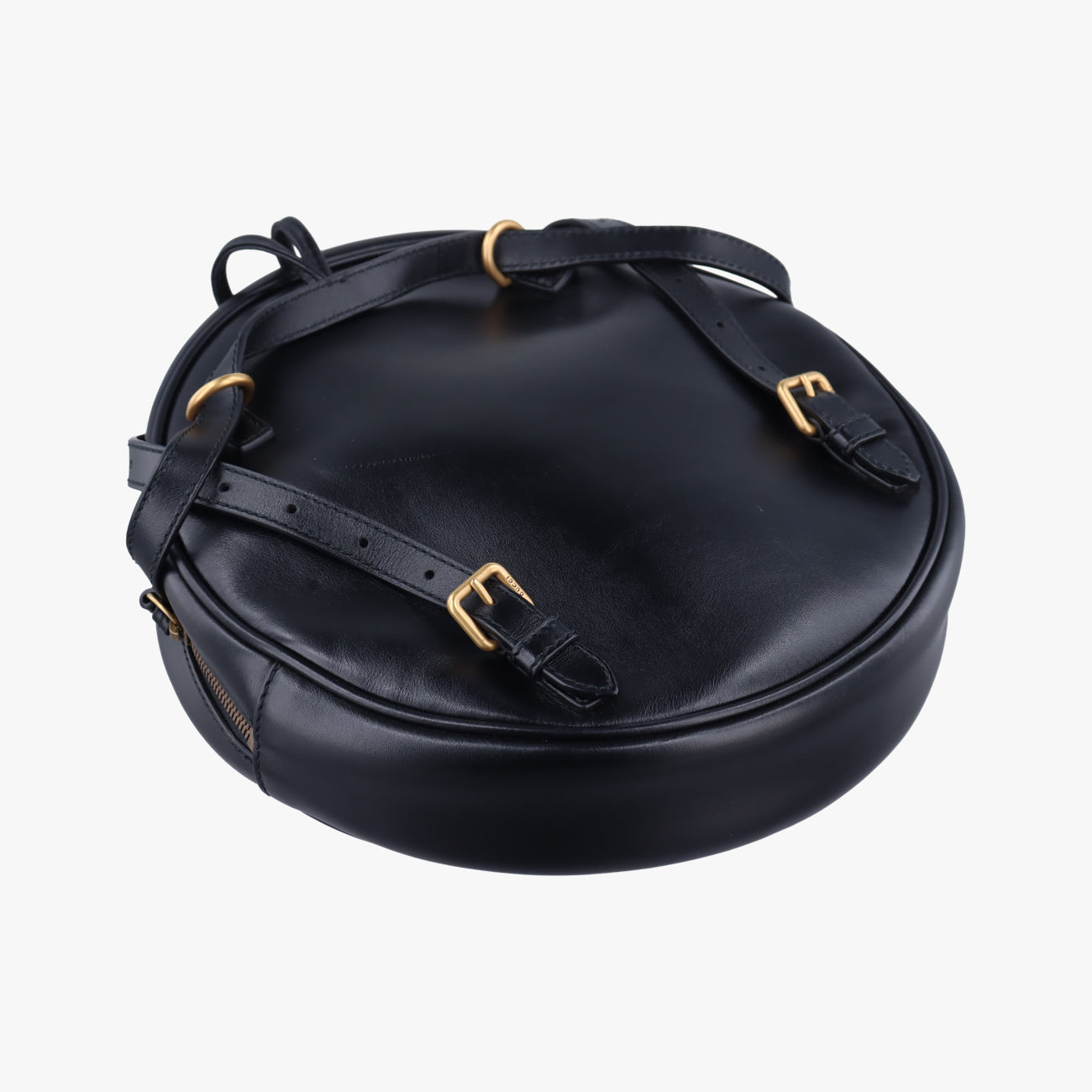 Unisex LA Angels Round Floral Black×Multicolour Leather 543324 C026821195MLBコラボ LA エンジェルス ラウンド フローラル ブラック×マルチカラー レザー 543324 C026821195