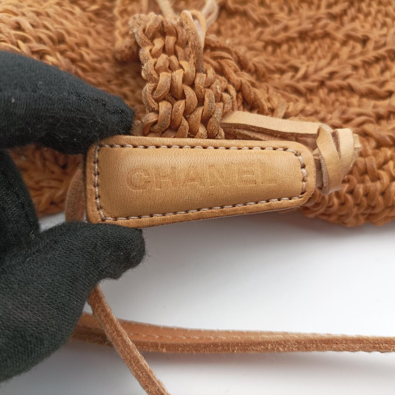 Pochette LogoBrownLeatherA147016156097ポシェット ロゴブラウン レザーA147016156097