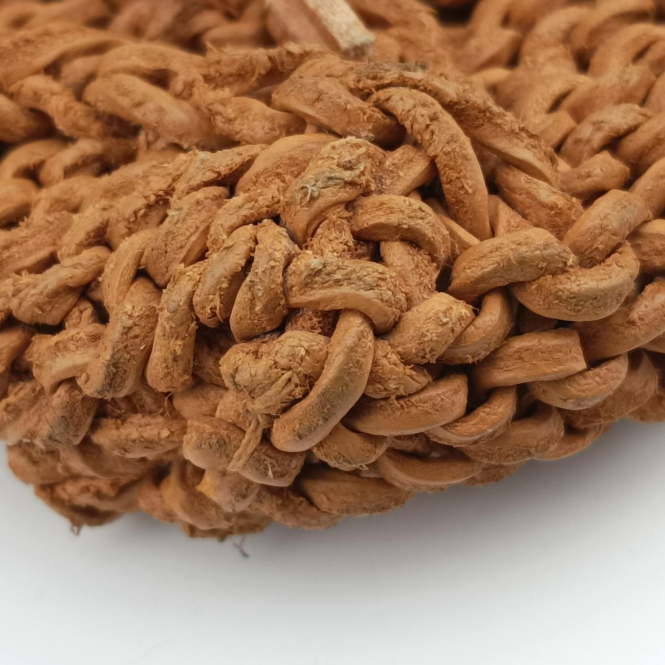 Pochette LogoBrownLeatherA147016156097ポシェット ロゴブラウン レザーA147016156097