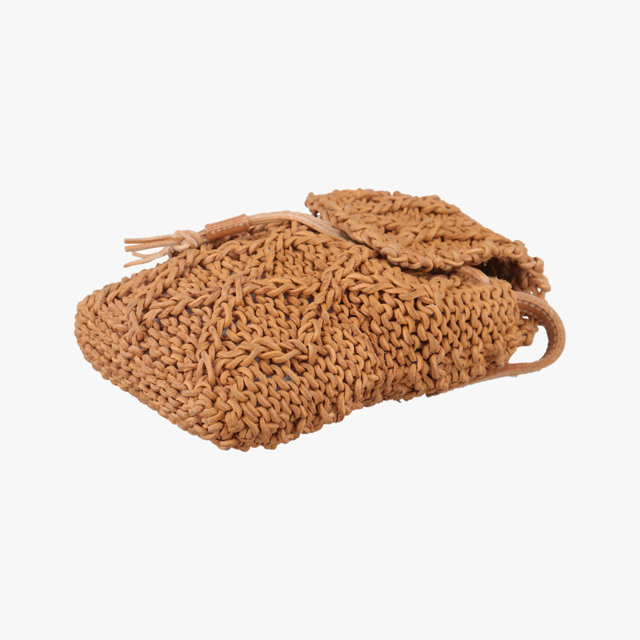 Pochette LogoBrownLeatherA147016156097ポシェット ロゴブラウン レザーA147016156097