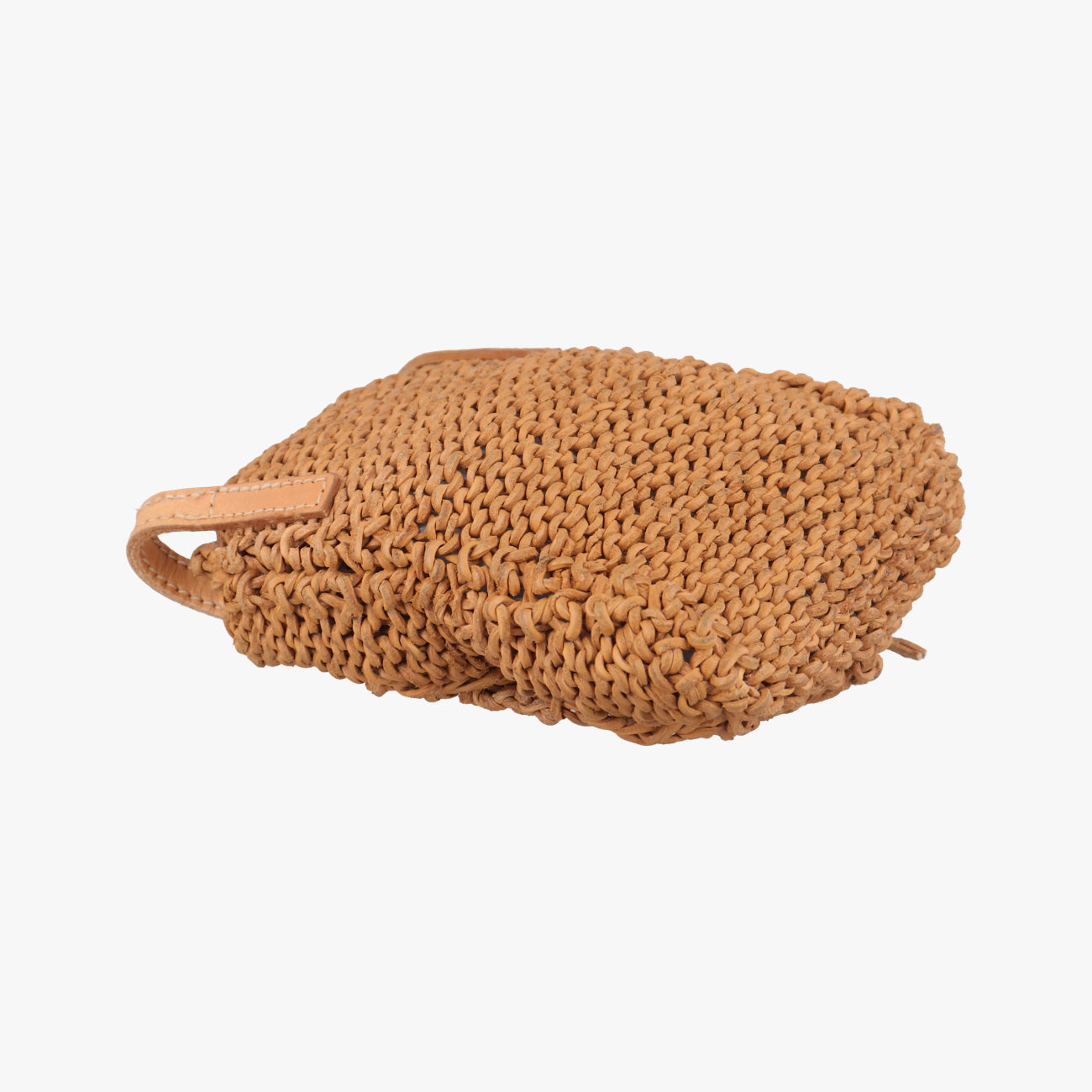 Pochette LogoBrownLeatherA147016156097ポシェット ロゴブラウン レザーA147016156097