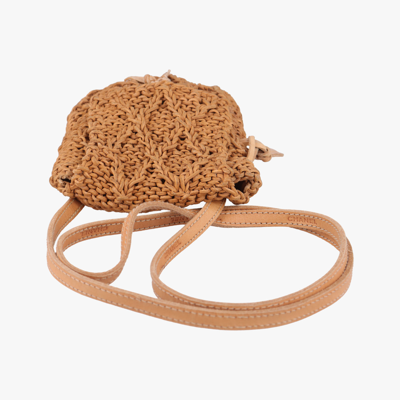 Pochette LogoBrownLeatherA147016156097ポシェット ロゴブラウン レザーA147016156097