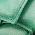 The Chain Cassette Green lambskin B09392158Tザ チェーン カセット グリーン ラムスキン B09392158T