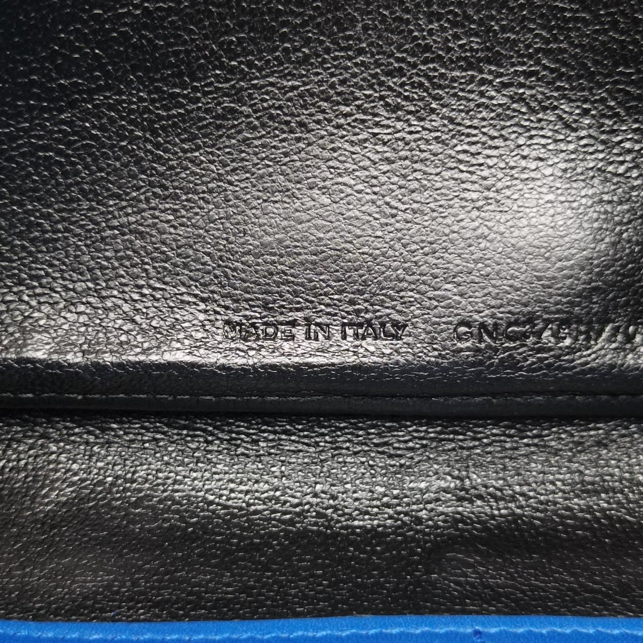 Y Ligne Blue Leather 348117 GNC348117.0314Yライン ブルー レザー 348117 GNC348117.0314