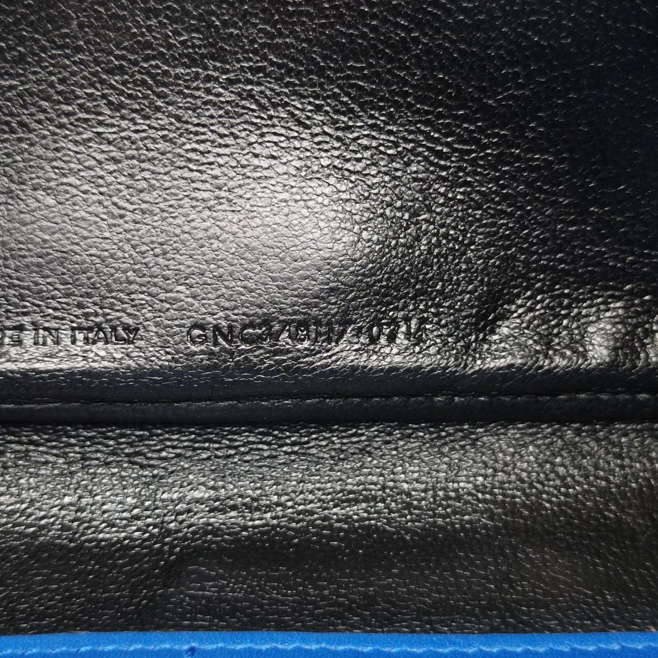 Y Ligne Blue Leather 348117 GNC348117.0314Yライン ブルー レザー 348117 GNC348117.0314