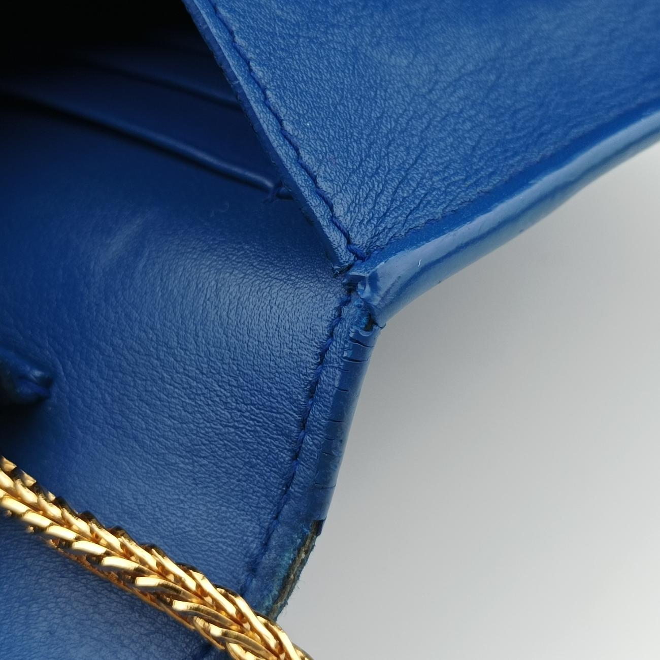 Y Ligne Blue Leather 348117 GNC348117.0314Yライン ブルー レザー 348117 GNC348117.0314