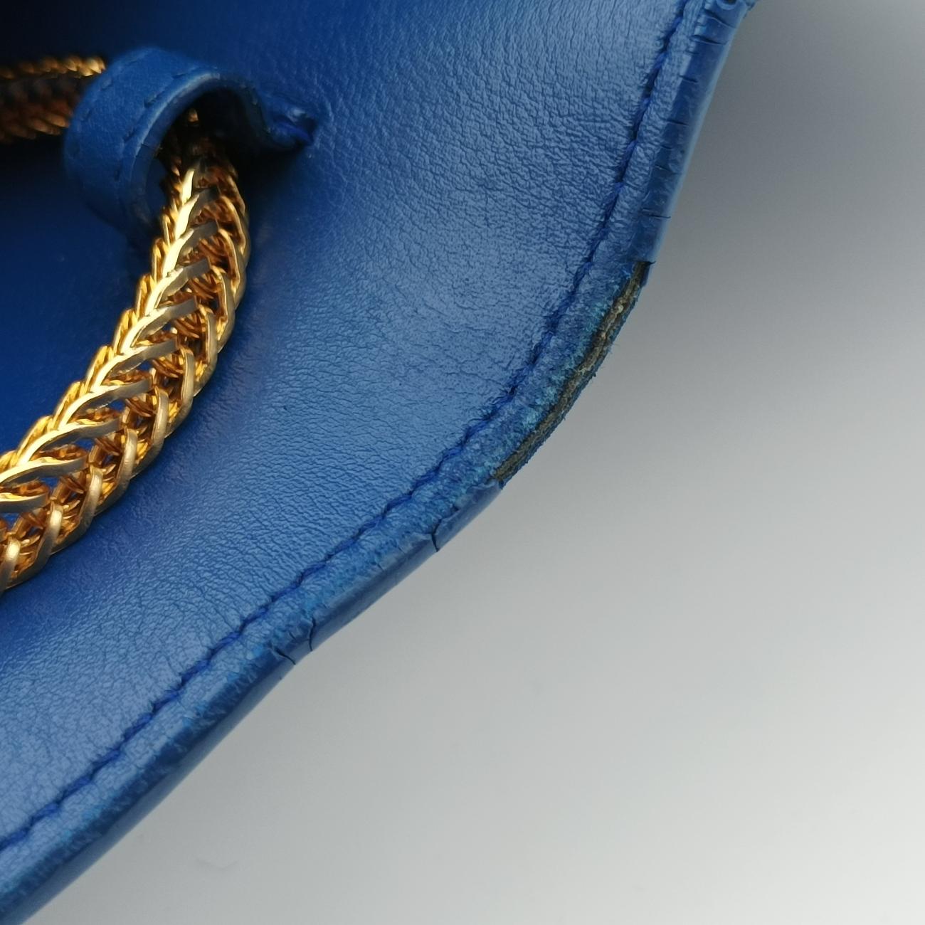 Y Ligne Blue Leather 348117 GNC348117.0314Yライン ブルー レザー 348117 GNC348117.0314