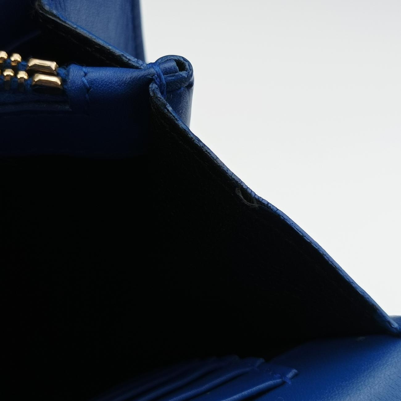 Y Ligne Blue Leather 348117 GNC348117.0314Yライン ブルー レザー 348117 GNC348117.0314