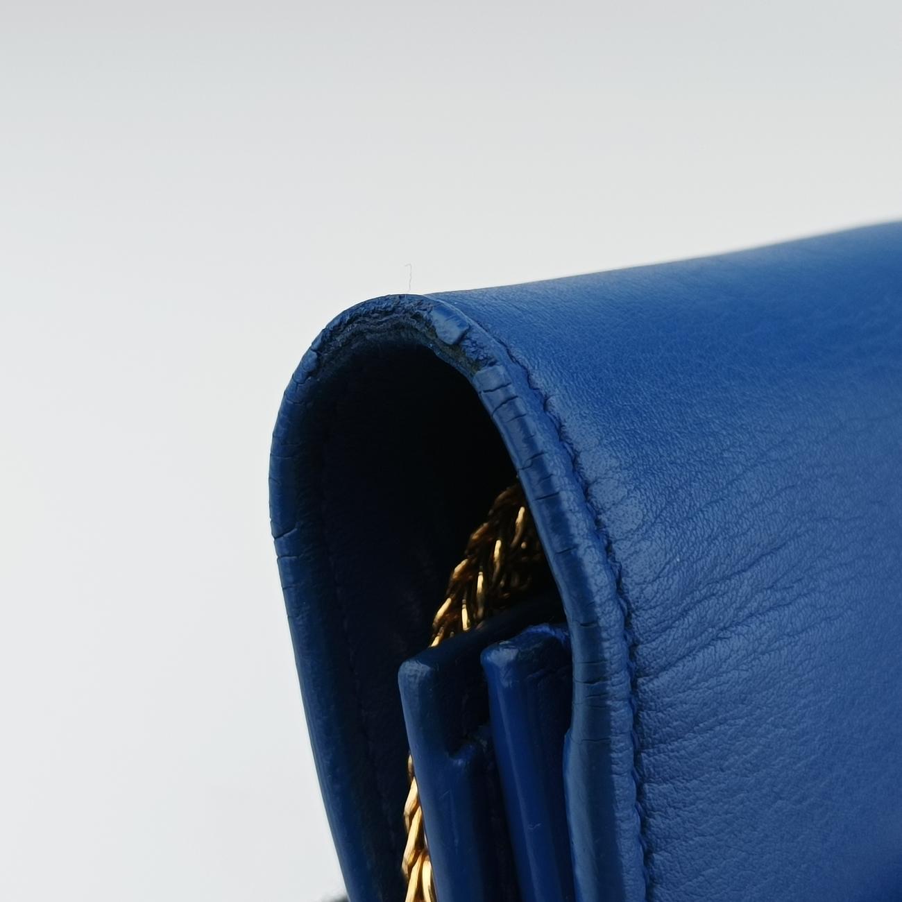 Y Ligne Blue Leather 348117 GNC348117.0314Yライン ブルー レザー 348117 GNC348117.0314