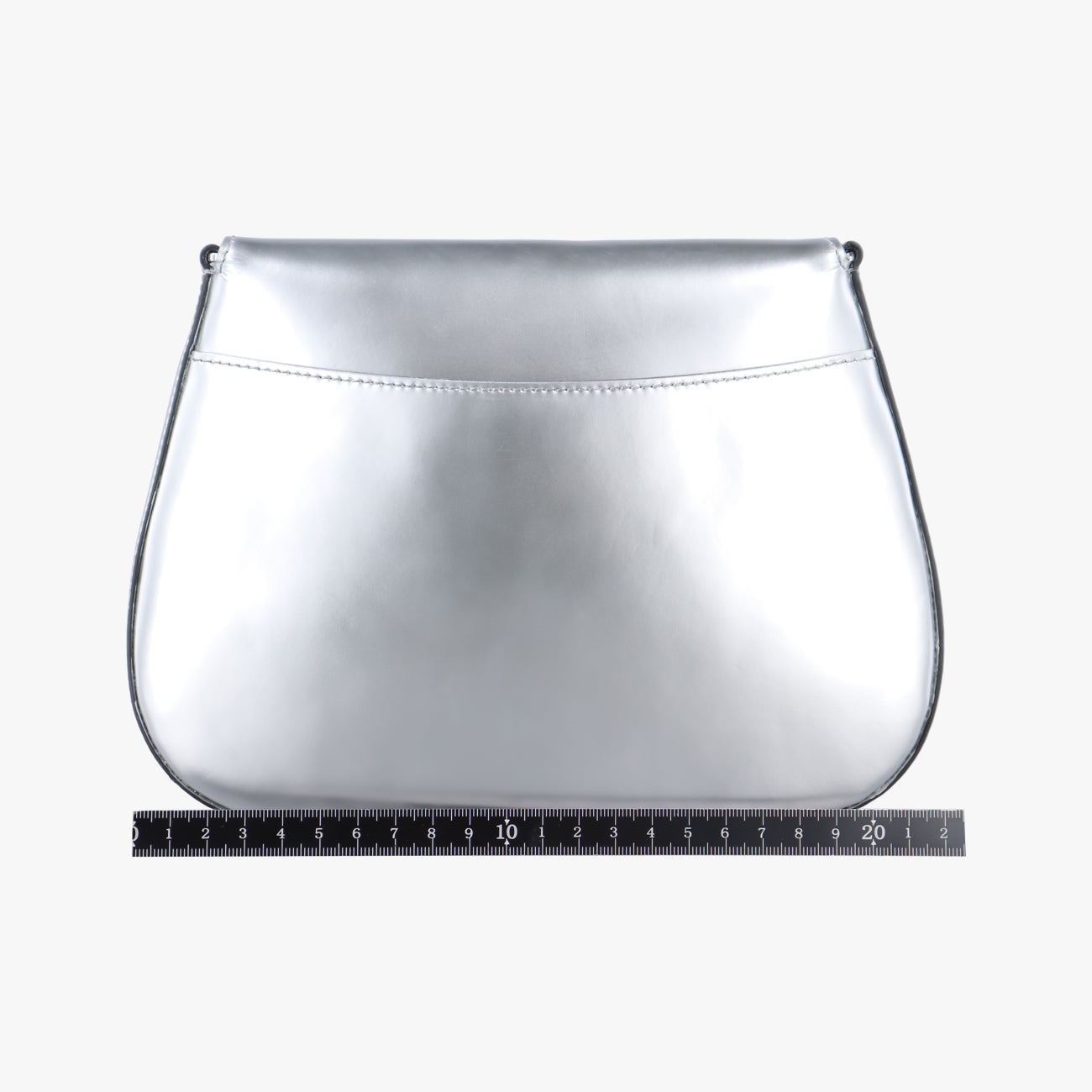 Cleo Flap Silver Leather 7/Dクレオフラップ シルバー レザー 7/D