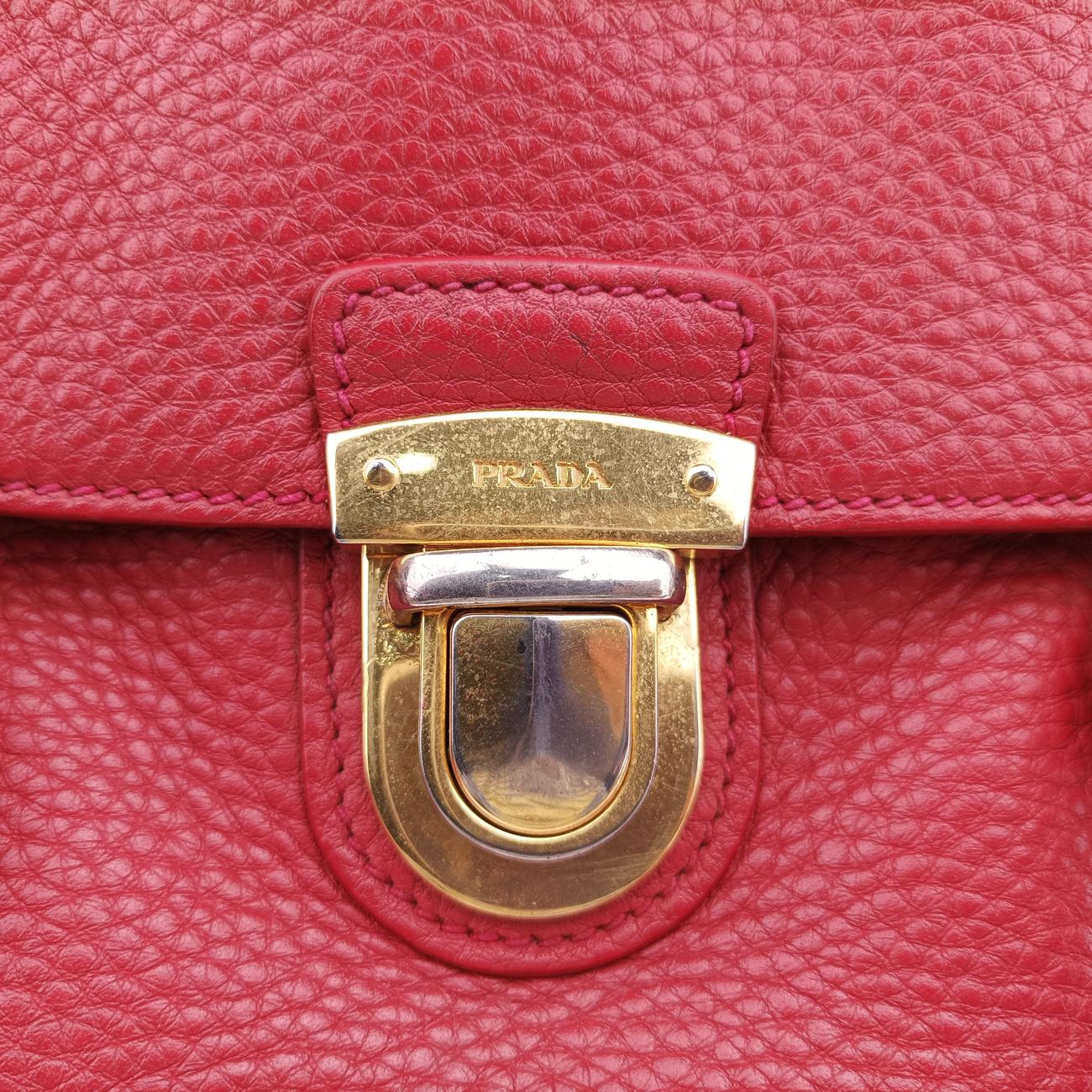 Pionia Vitello Dyno Red Leather BT0951 14/Eピオニア ヴィテッロ ダイノ レッド レザー BT0951 14/E