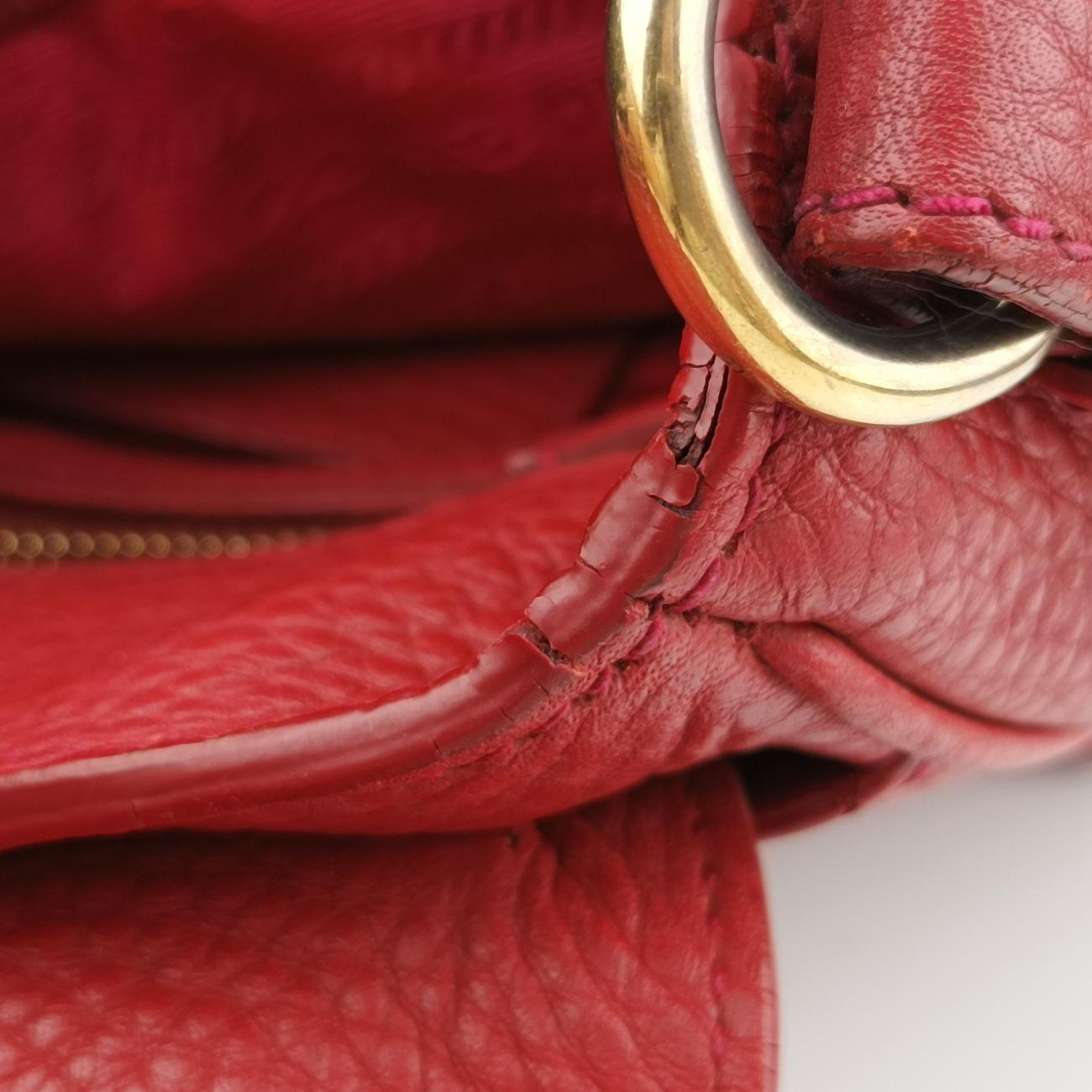 Pionia Vitello Dyno Red Leather BT0951 14/Eピオニア ヴィテッロ ダイノ レッド レザー BT0951 14/E