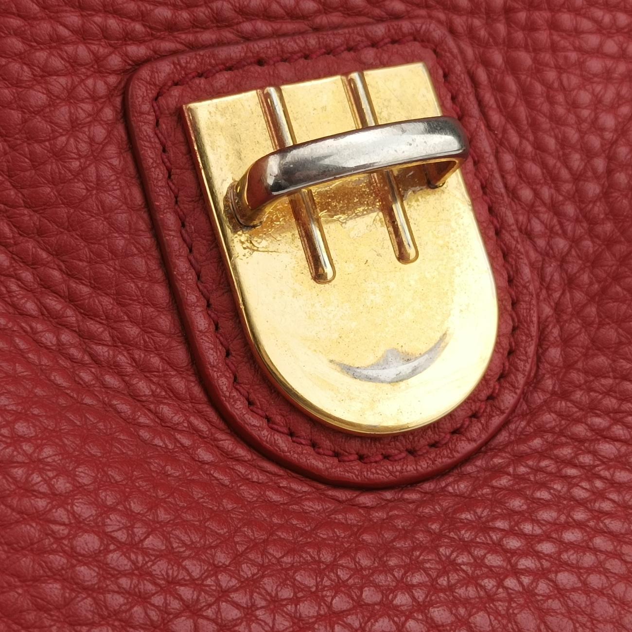 Pionia Vitello Dyno Red Leather BT0951 14/Eピオニア ヴィテッロ ダイノ レッド レザー BT0951 14/E