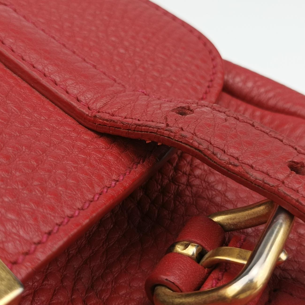 Pionia Vitello Dyno Red Leather BT0951 14/Eピオニア ヴィテッロ ダイノ レッド レザー BT0951 14/E