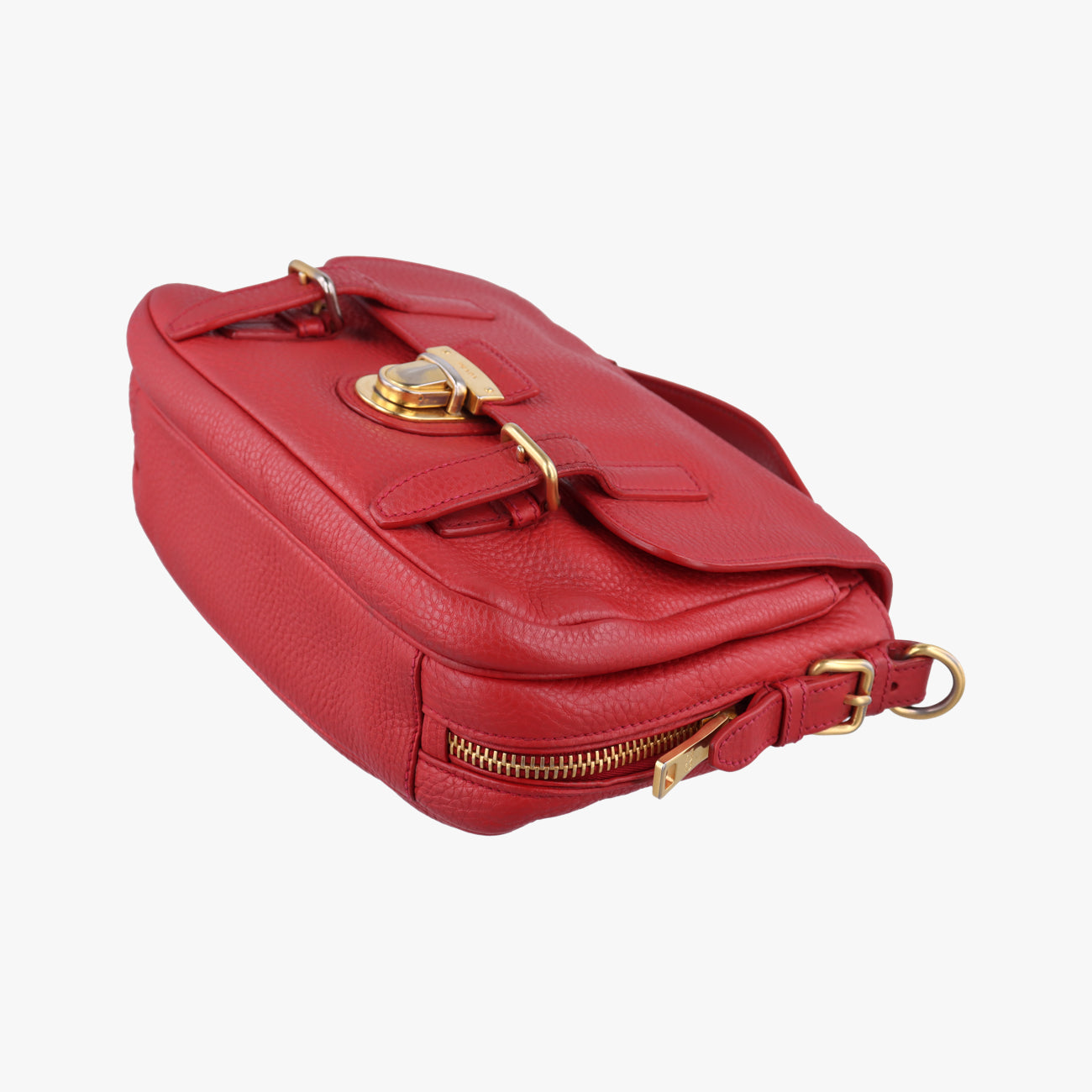 Pionia Vitello Dyno Red Leather BT0951 14/Eピオニア ヴィテッロ ダイノ レッド レザー BT0951 14/E