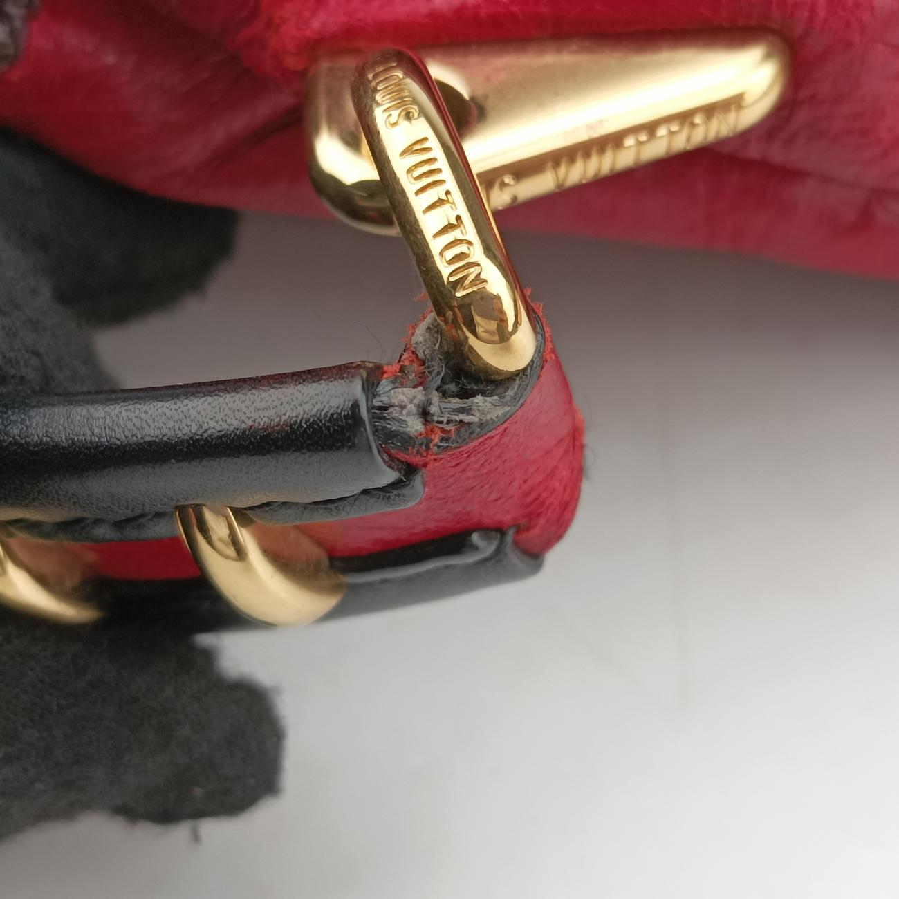 Empreinte Maidia Rubel Red Leather M40283 FO3009プリント マイディア ルーベル レッド レザー M40283 FO3009