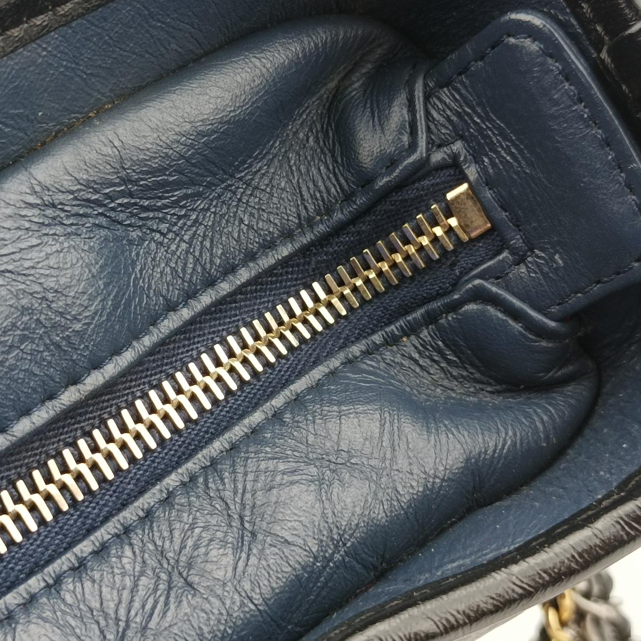 GABRIELLE Black×navy Leather A93824 28626387ガブリエル ブラック×ネイビー レザー A93824 28626387