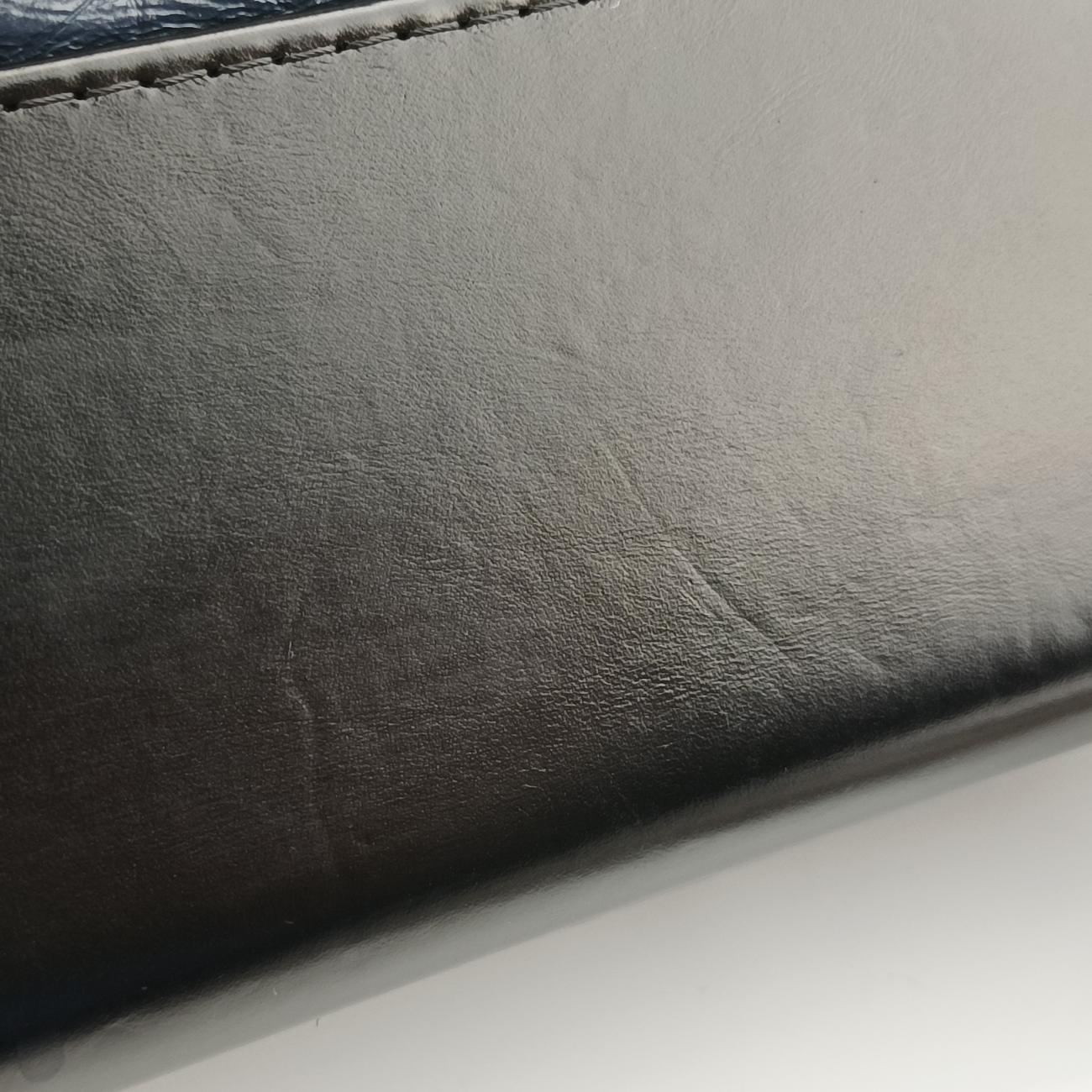 GABRIELLE Black×navy Leather A93824 28626387ガブリエル ブラック×ネイビー レザー A93824 28626387