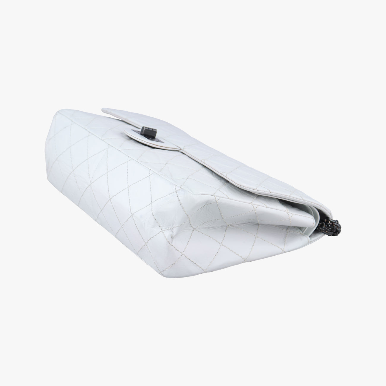 2.55 double flap MatelasseWhitelambskinA37590126237512.55 ダブルフラップマトラッセホワイトラムスキンA3759012623751