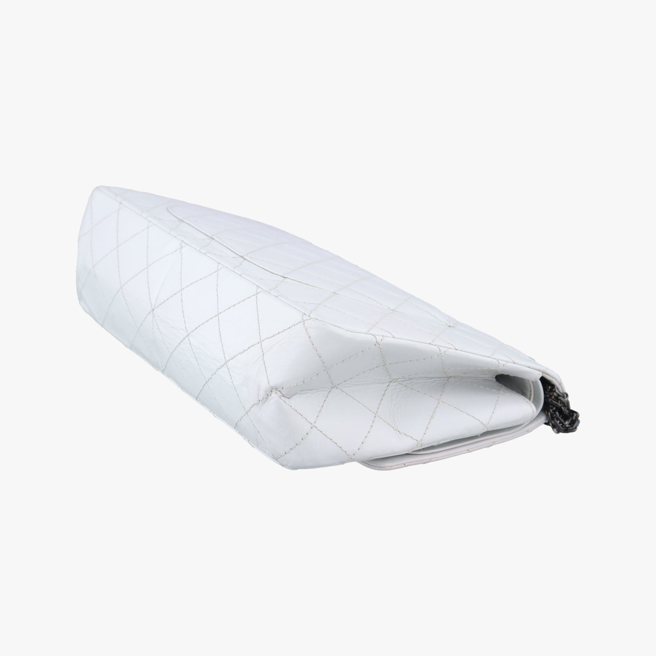 2.55 double flap MatelasseWhitelambskinA37590126237512.55 ダブルフラップマトラッセホワイトラムスキンA3759012623751