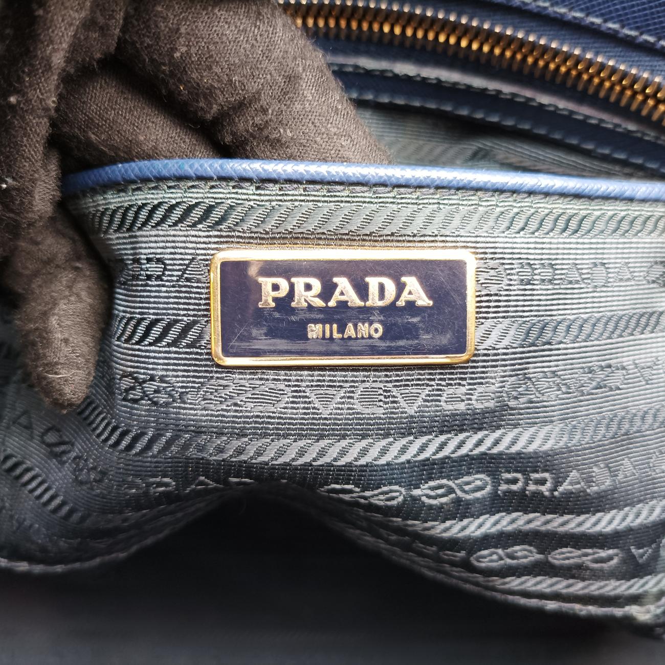 Galleria Blue SAFFIANO Leather BN1786 180 2ガレリア ブルー サフィアーノレザー BN1786 180 2