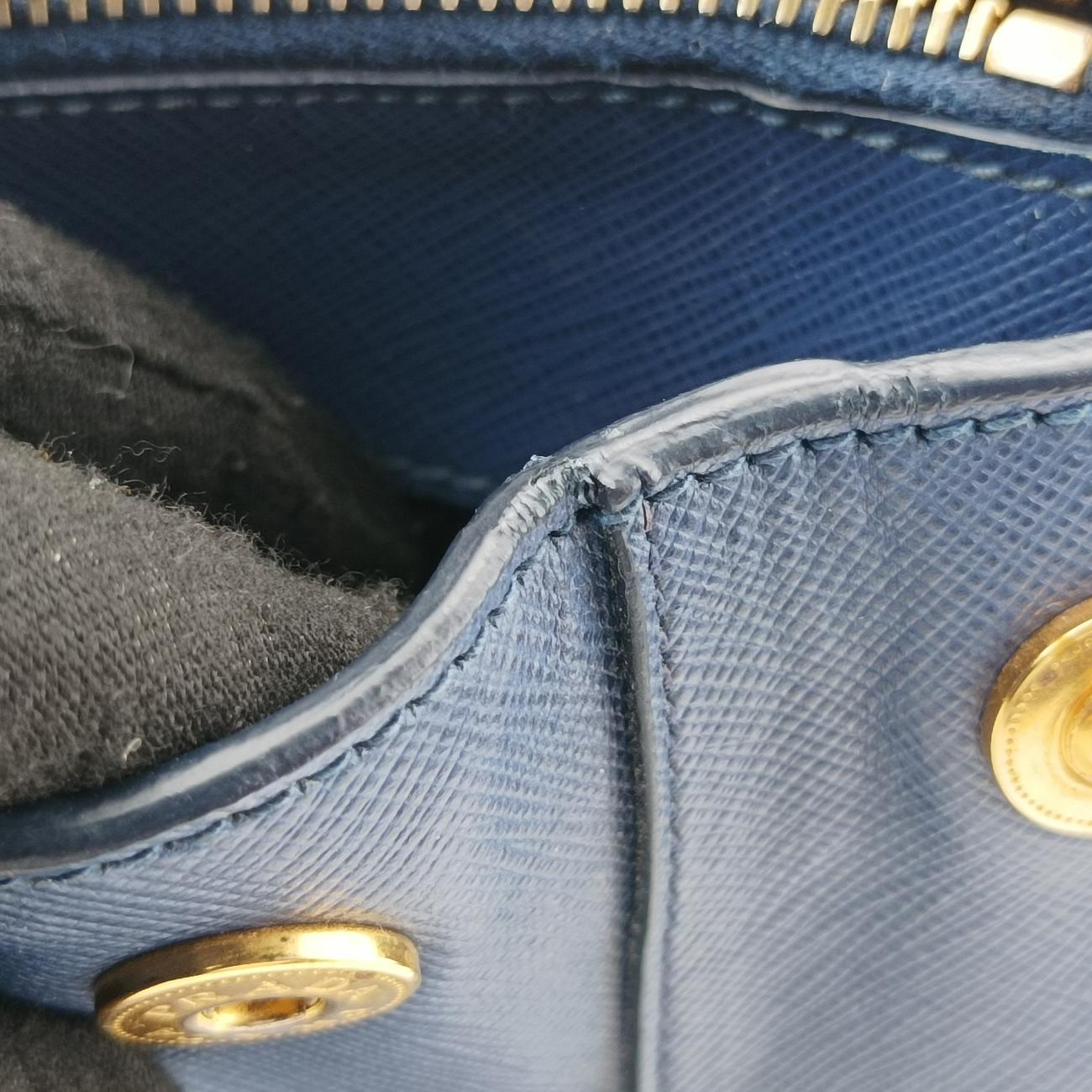 Galleria Blue SAFFIANO Leather BN1786 180 2ガレリア ブルー サフィアーノレザー BN1786 180 2