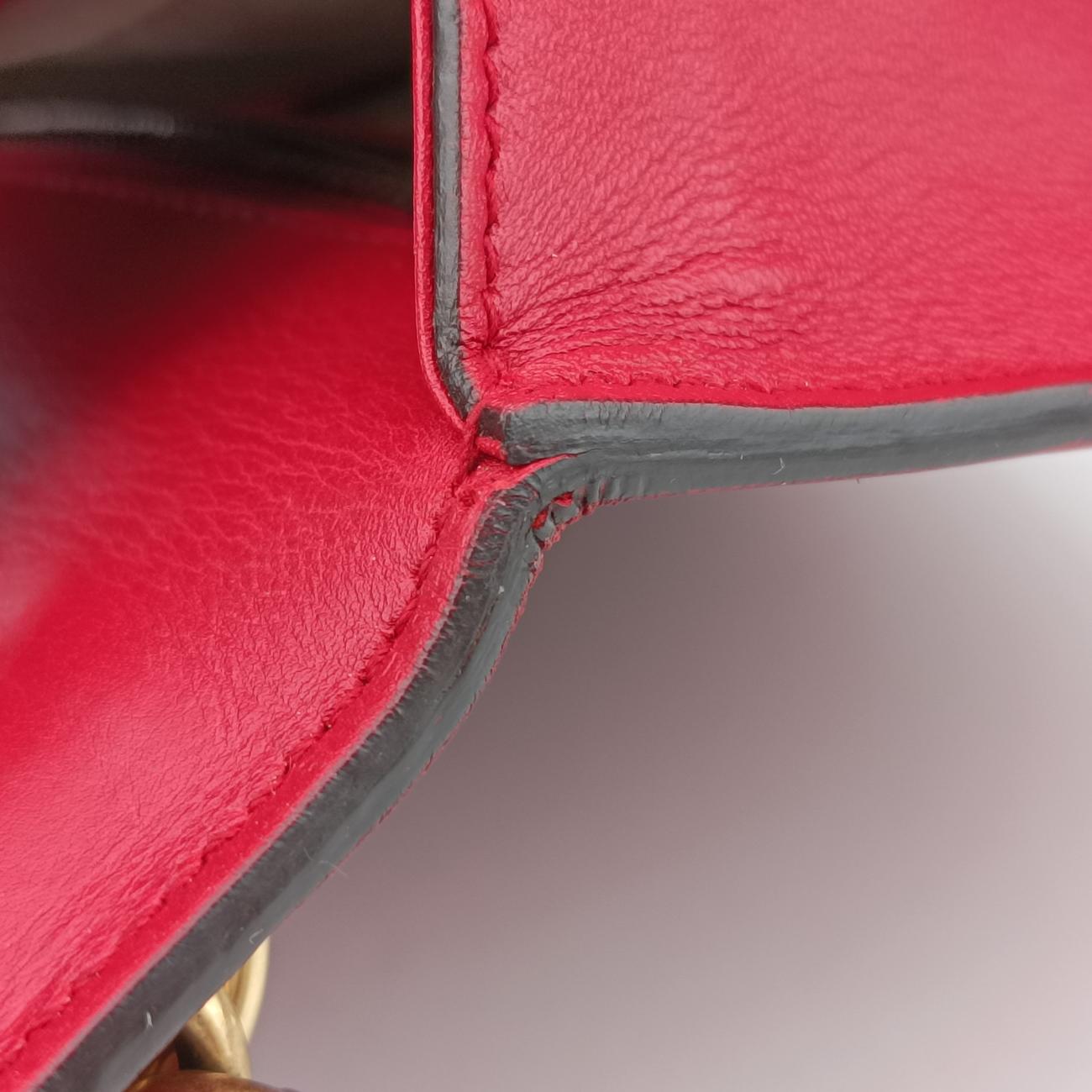 Peony Eye Red×multicolor Leather 432280 D019794514ピオニー アイ レッド×マルチカラー レザー 432280 D019794514