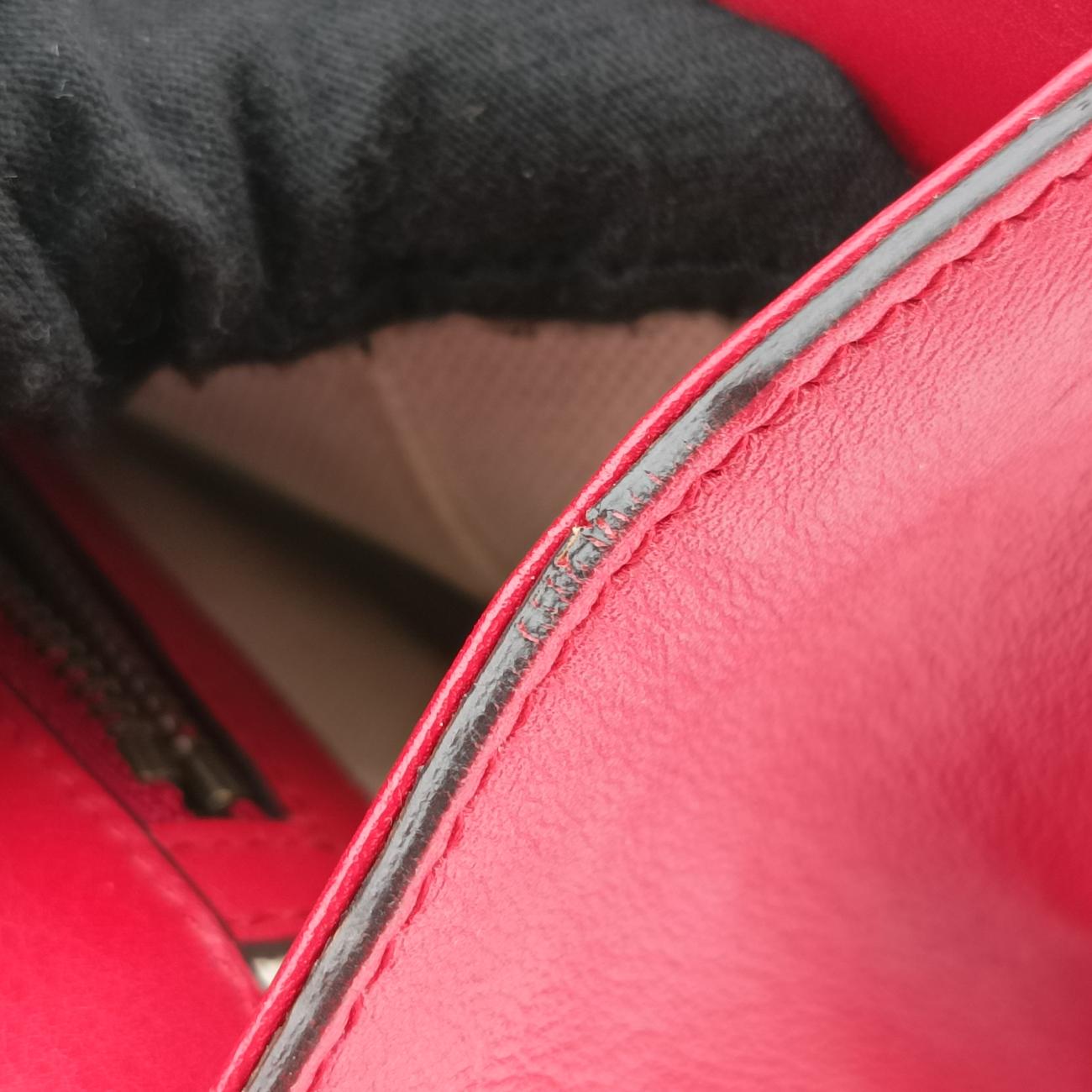 Peony Eye Red×multicolor Leather 432280 D019794514ピオニー アイ レッド×マルチカラー レザー 432280 D019794514