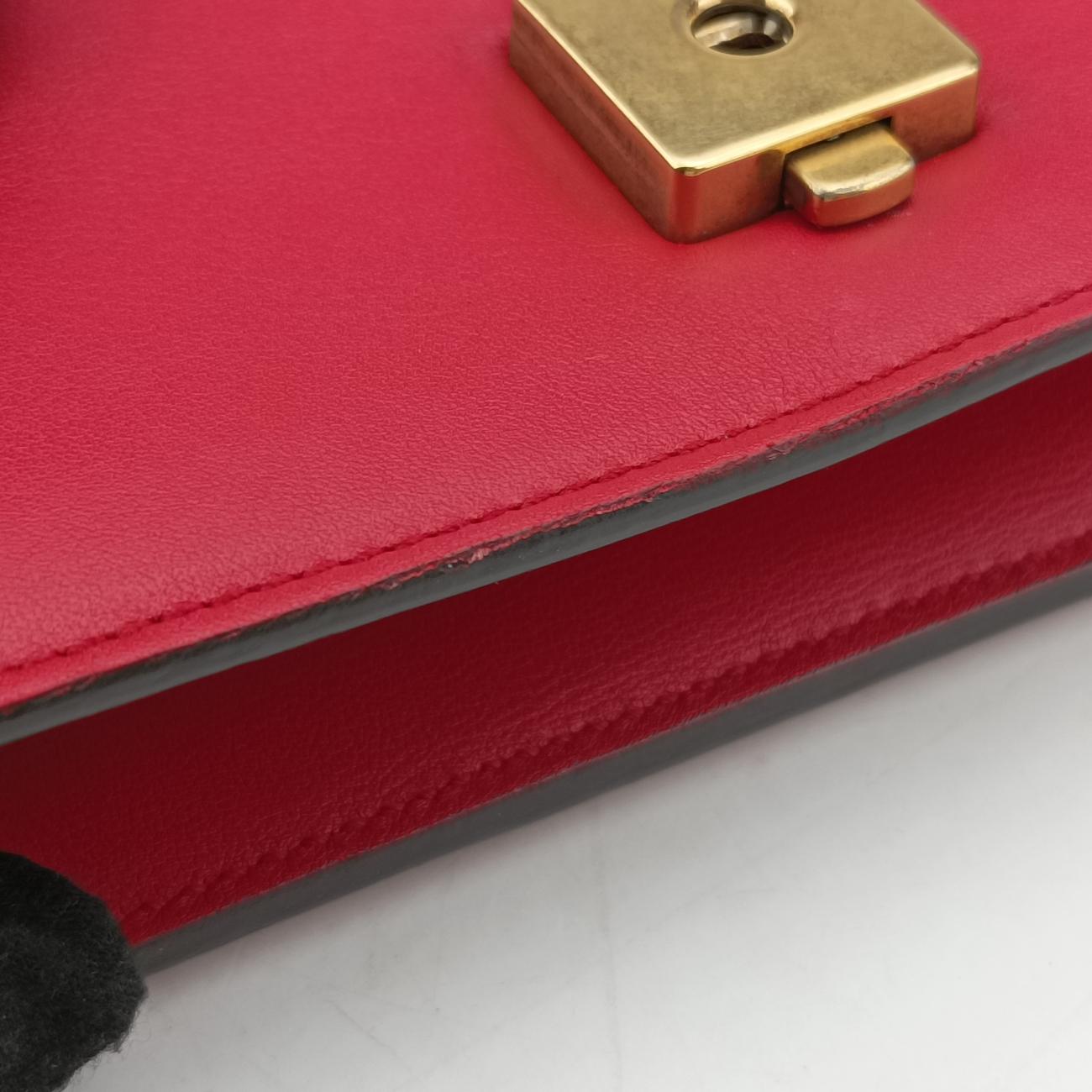 Peony Eye Red×multicolor Leather 432280 D019794514ピオニー アイ レッド×マルチカラー レザー 432280 D019794514