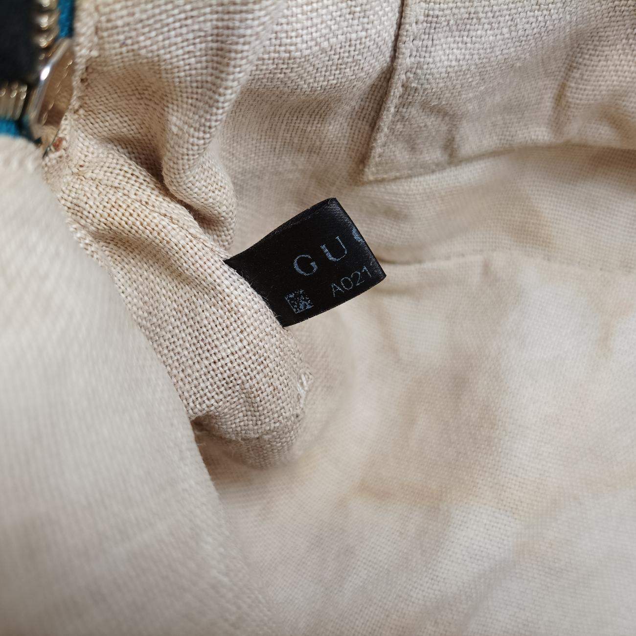 Interlocking G charm Dome Blue Leather 449661 A021395640インターロッキングG チャーム ドーム ブルー レザー 449661 A021395640