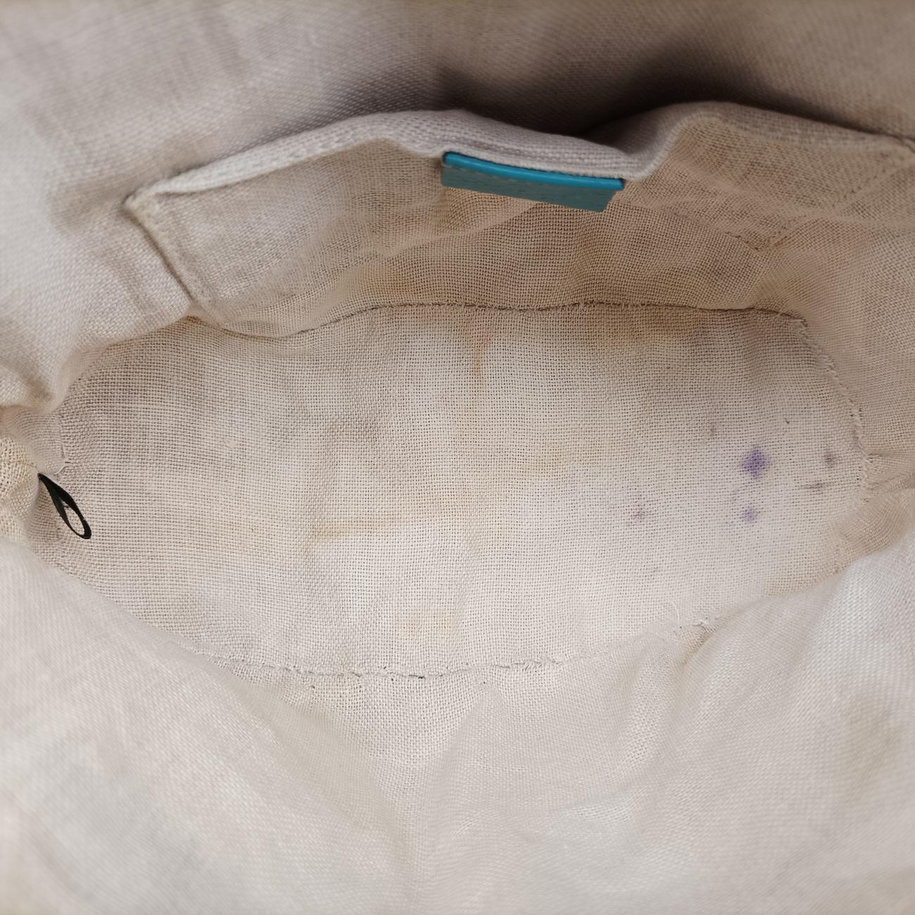 Interlocking G charm Dome Blue Leather 449661 A021395640インターロッキングG チャーム ドーム ブルー レザー 449661 A021395640