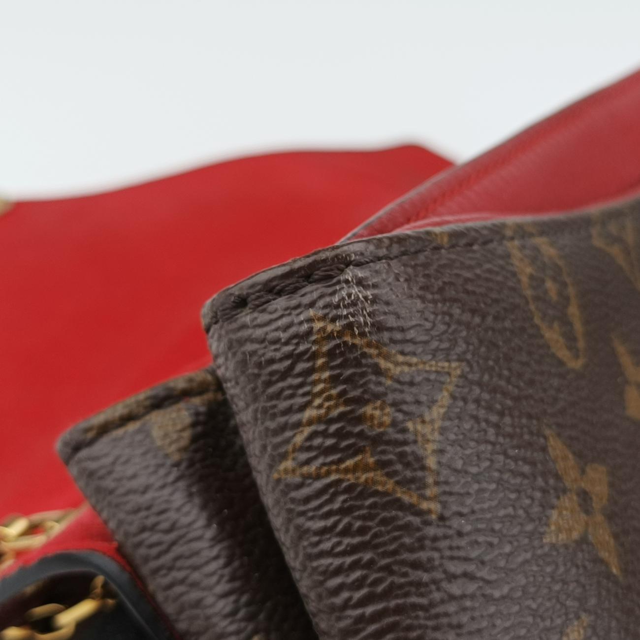 PALLAS ChainBrown×CERISEMonogram Canvas×calf leatherM41201CA3196パラス チェーンモノグラム/ブラウン系×スリーズモノグラムキャンバス×カーフレザーM41201CA3196