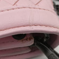 intrecciato Nappa Meadow Flower Mini Pink×Multicolour lambskin B07094897Jイントレチャートナッパメドウフラワーミニ ピンク×マルチカラー ラムスキン B07094897J
