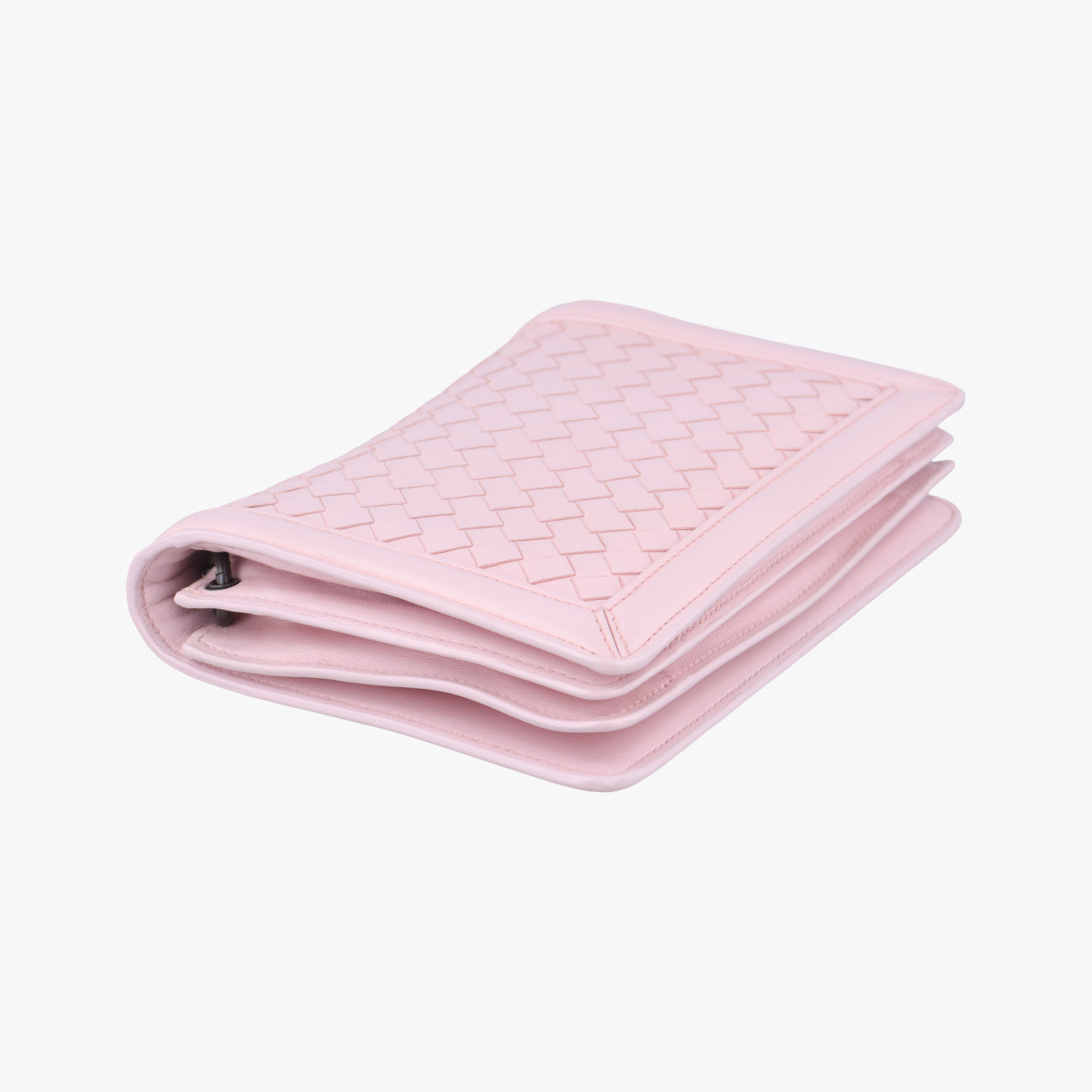 intrecciato Nappa Meadow Flower Mini Pink×Multicolour lambskin B07094897Jイントレチャートナッパメドウフラワーミニ ピンク×マルチカラー ラムスキン B07094897J