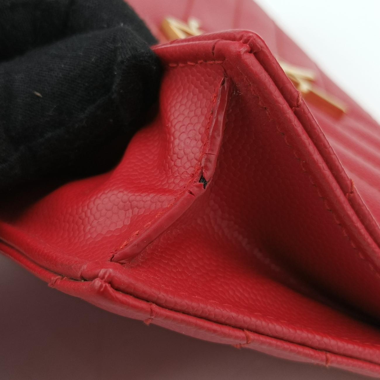 Monogram Red Caviar Skin 393953 GNC393953.0516モノグラム レッド キャビアスキン 393953 GNC393953.0516