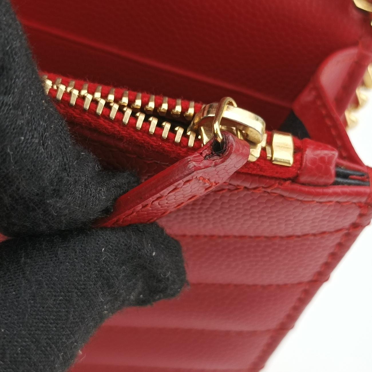 Monogram Red Caviar Skin 393953 GNC393953.0516モノグラム レッド キャビアスキン 393953 GNC393953.0516