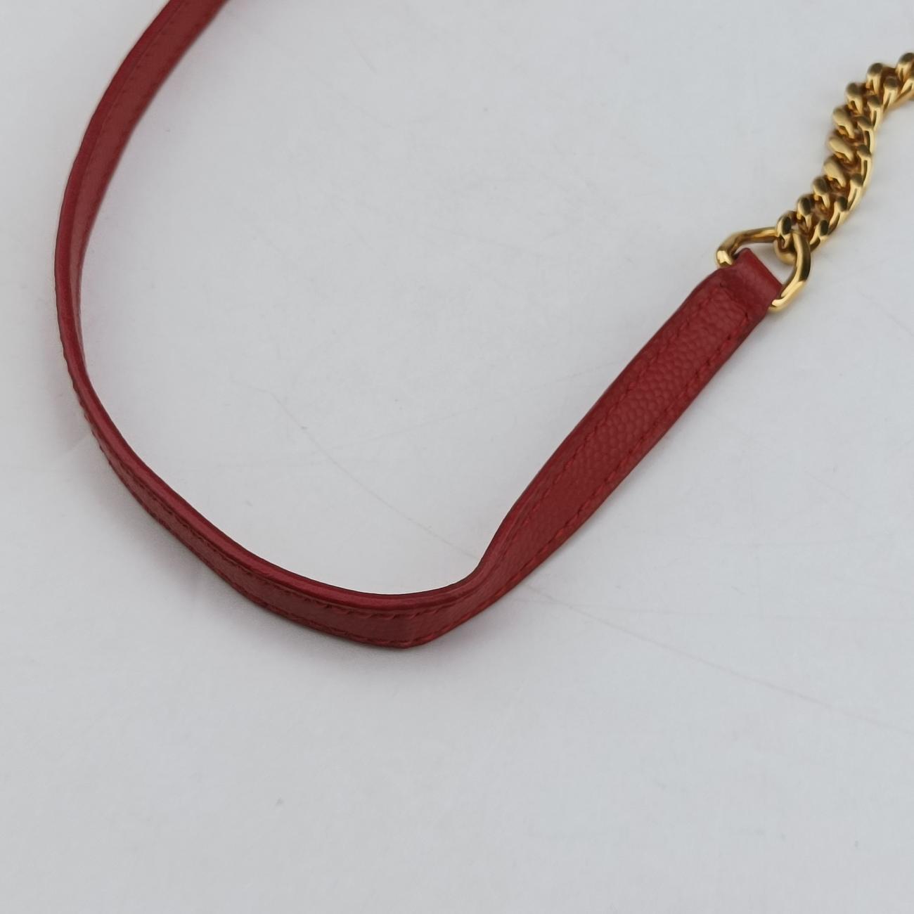 Monogram Red Caviar Skin 393953 GNC393953.0516モノグラム レッド キャビアスキン 393953 GNC393953.0516