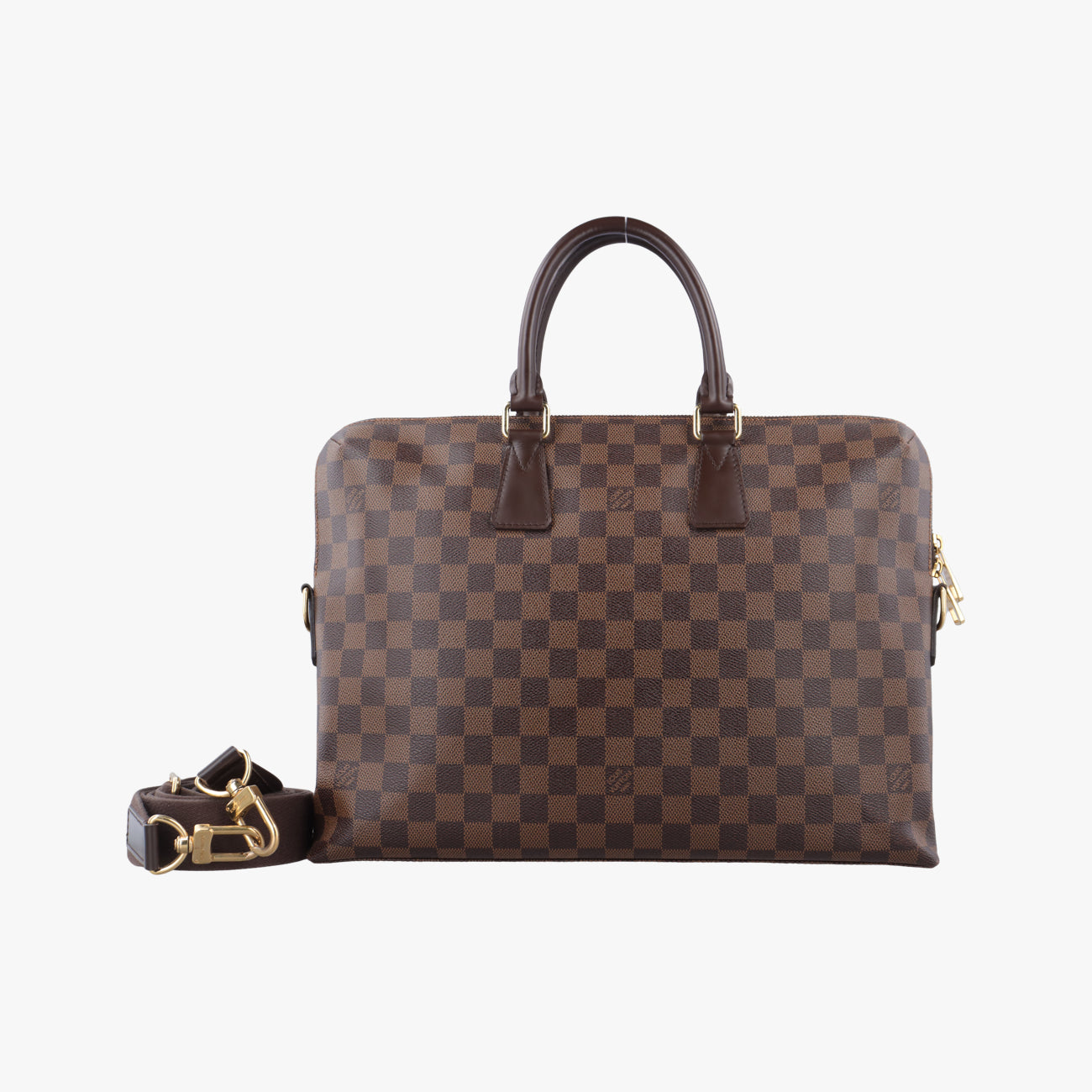 Porte de Cumin Jules EBENE Damier Canvas N42242 CA5104ポルトドキュマンジュール エベーヌ ダミエキャンバス N42242 CA5104