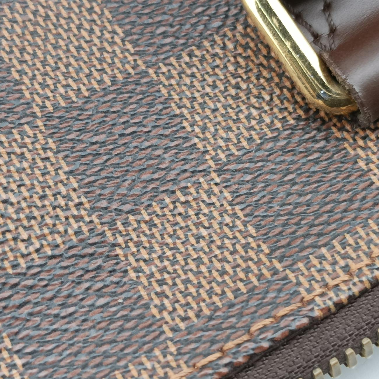 Porte de Cumin Jules EBENE Damier Canvas N42242 CA5104ポルトドキュマンジュール エベーヌ ダミエキャンバス N42242 CA5104