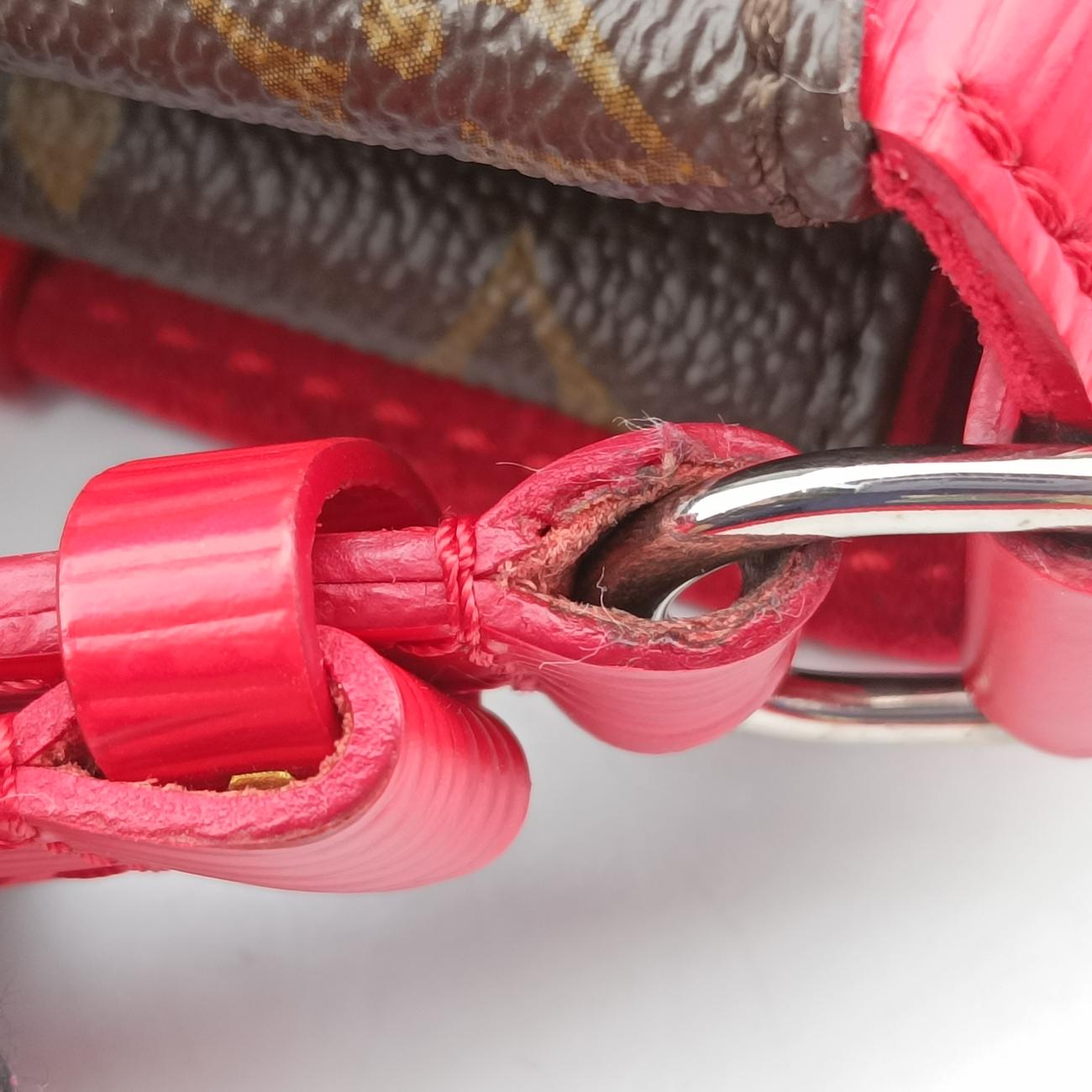 SAINT MICHEL brown×COQUELICOT Monogram Canvas×calf leather M44031 CA3197サンミシェル モノグラム/ブラウン系×コクリコ モノグラムキャンバス×カーフレザー M44031 CA3197