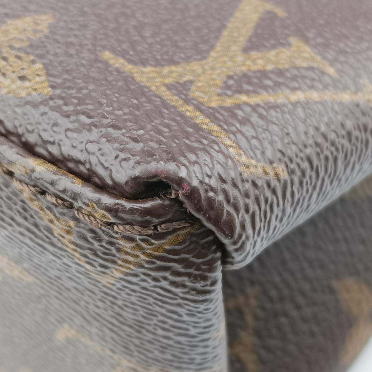 SAINT MICHEL brown×COQUELICOT Monogram Canvas×calf leather M44031 CA3197サンミシェル モノグラム/ブラウン系×コクリコ モノグラムキャンバス×カーフレザー M44031 CA3197